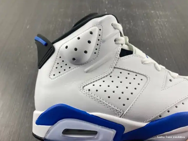 Cheap Husky Jordan Sport (2014) Air 6 Blue Retro 384664-107 0409